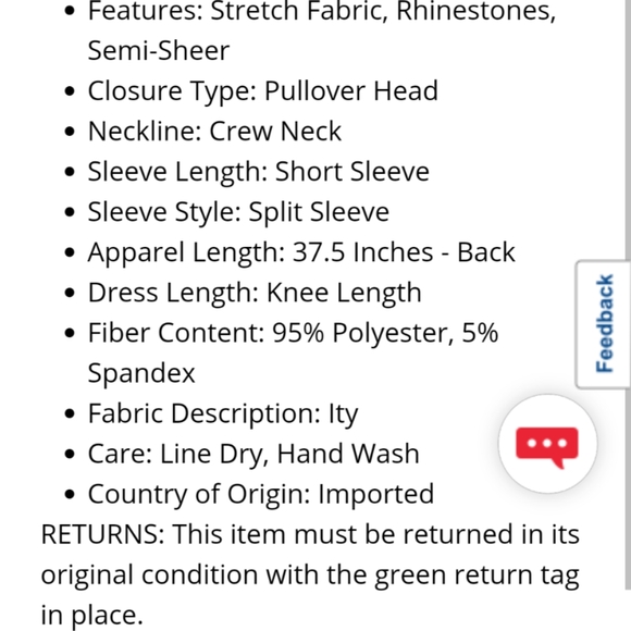 MSK Short Split Sleeve Embellished Cape Sheath Dress - Picture 5 of 5